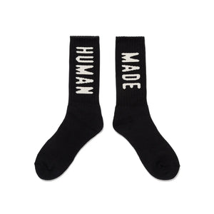 Human Made HM Logo Socks Black HM29GD062B