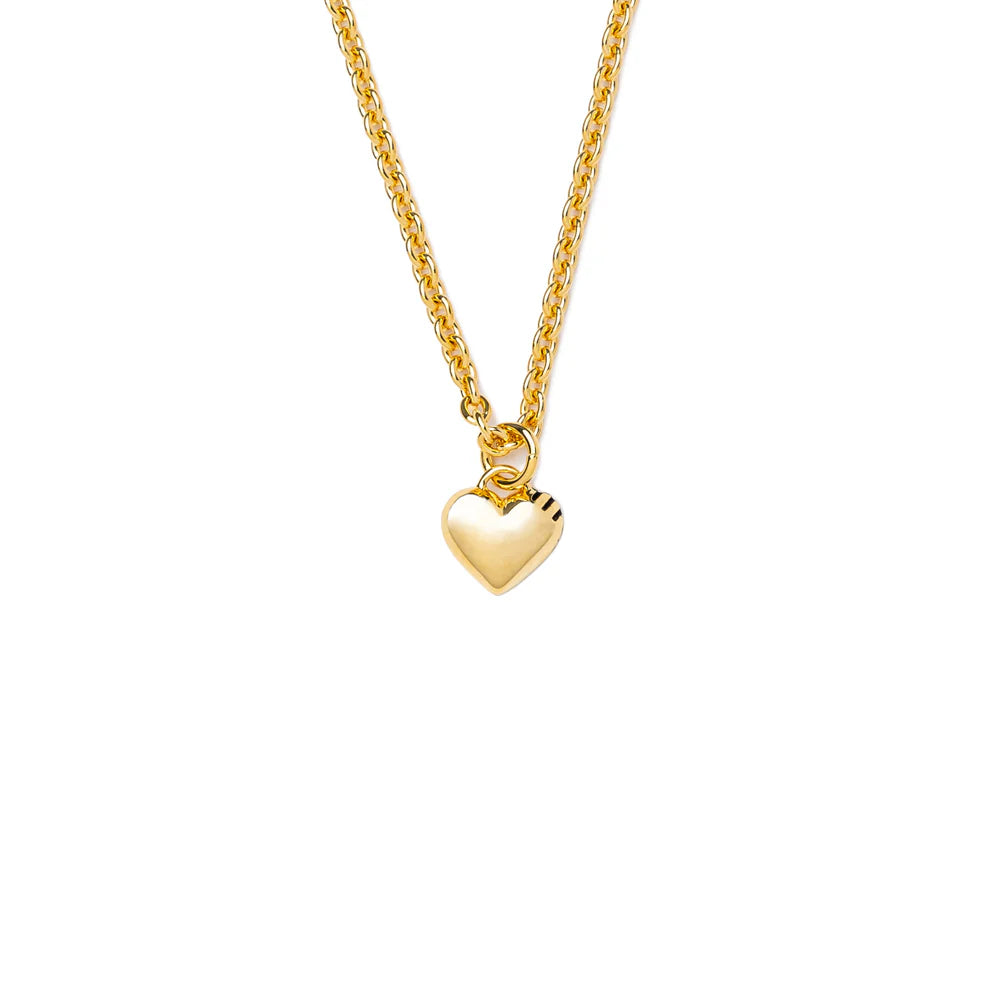 Human Made Heart Silver Necklace Gold HM29GD071G