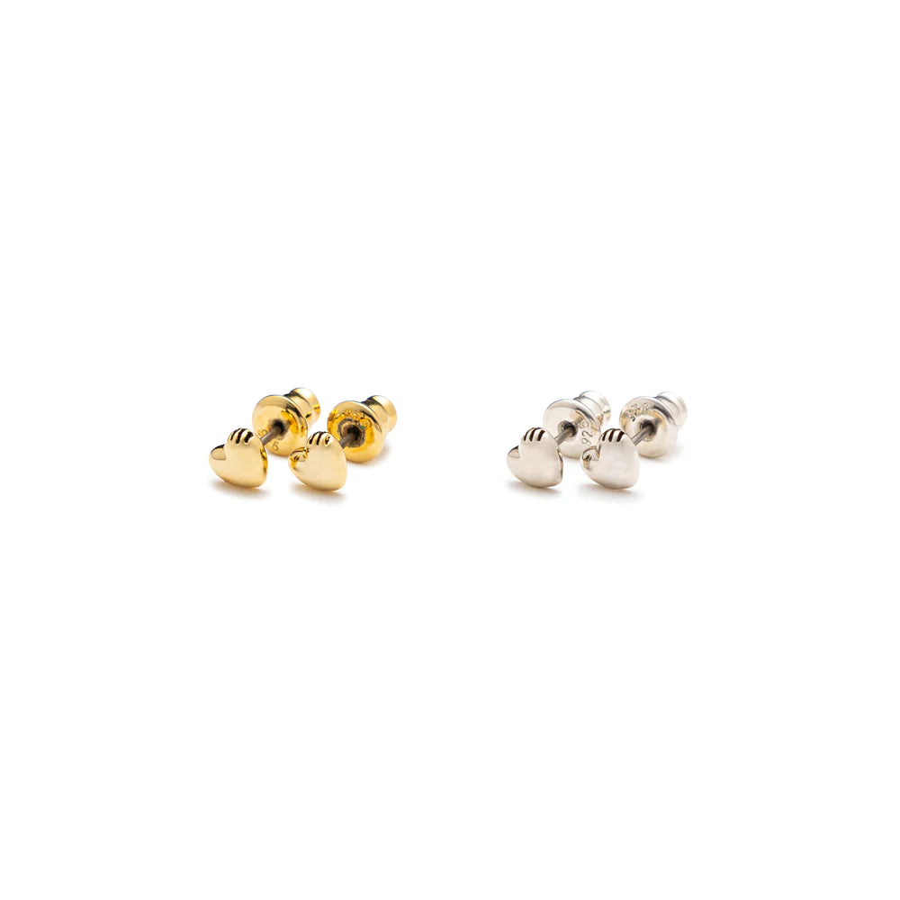 アクセサリー HUMAN MADE Heart Silver Earring gold Human Made - HEART SILVER EARRING | HBX - Globally Curated