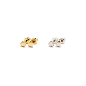 Human Made - Heart Silver Earrings | HBX - Globally Curated