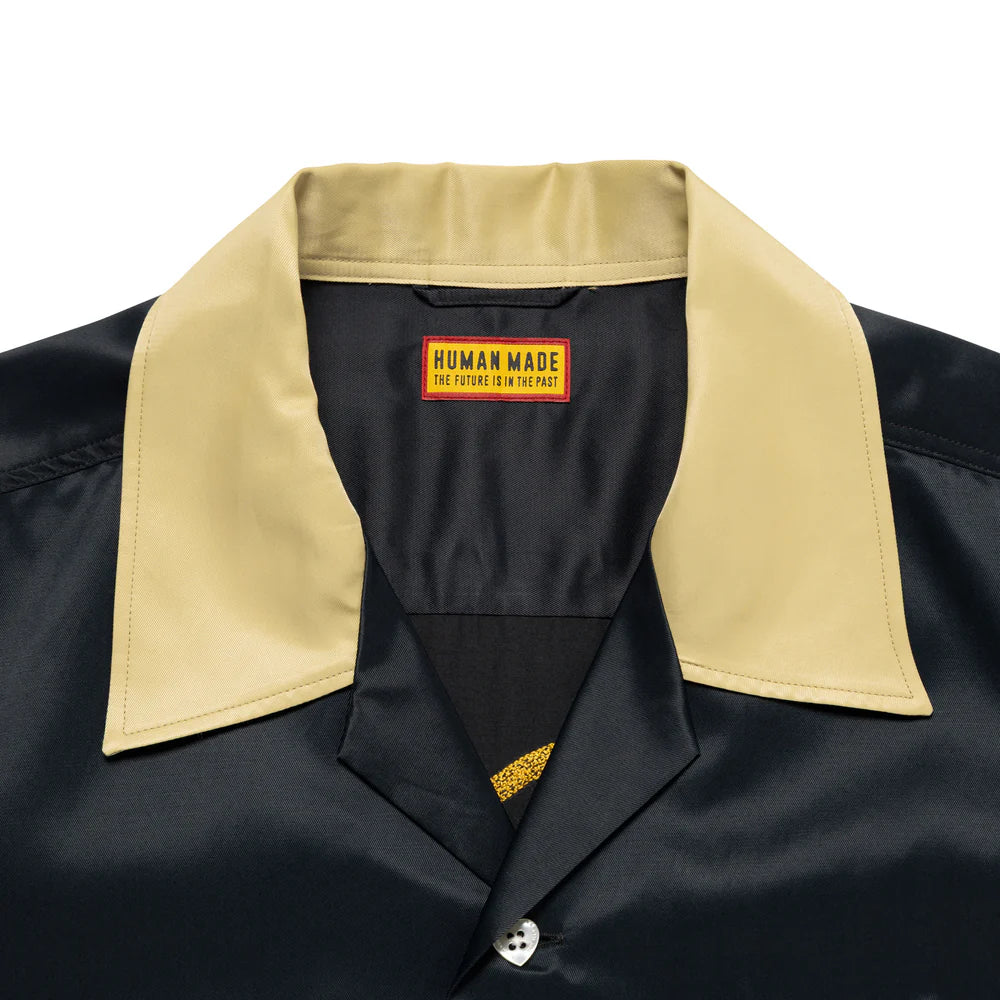 Human Made Bowling S/S Shirt Black HM29SH021B