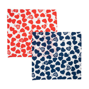 Human Made Heart Big Bandana Red HM29GD075R