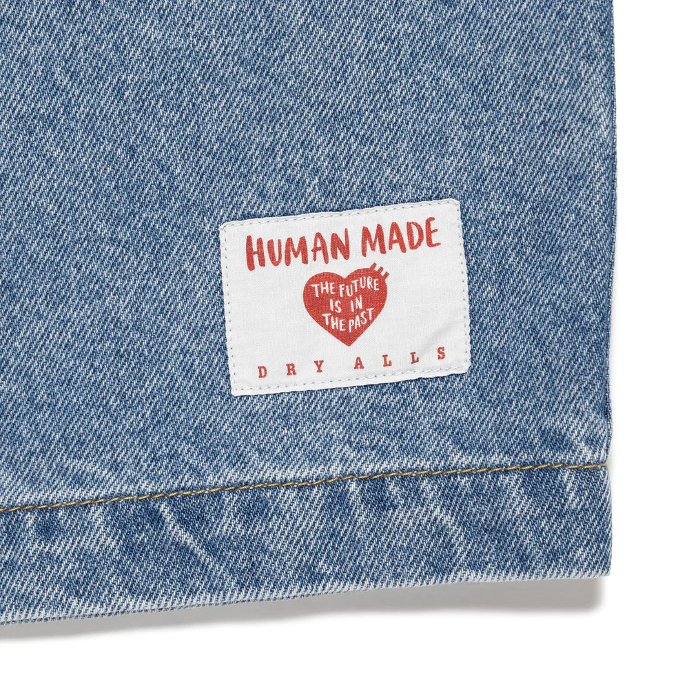 Human Made Denim Painter Shorts Indigo HM29PT017