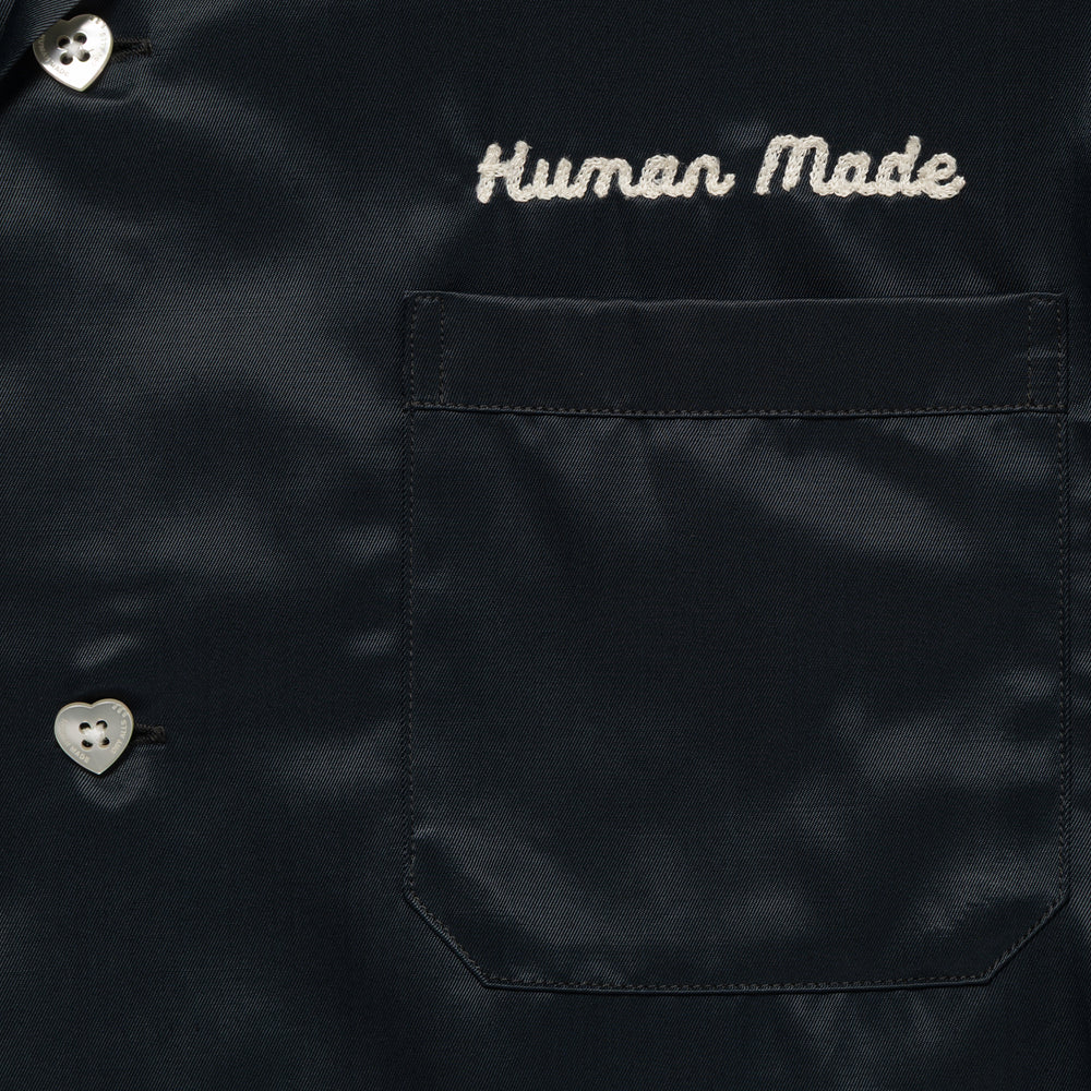 Human Made Bowling S/S Shirt Black HM29SH021B
