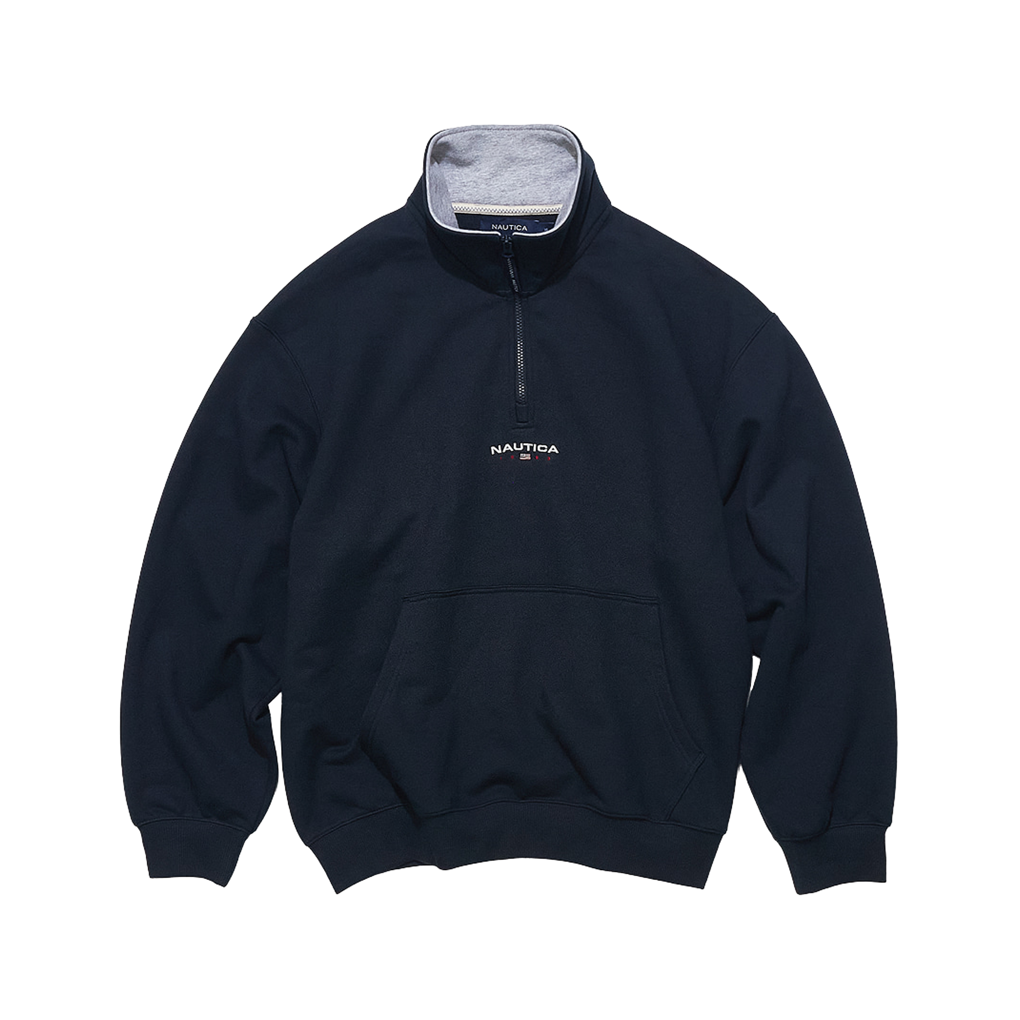 Nautica Korea 83Flag Half-Zip Sweatshirt Navy