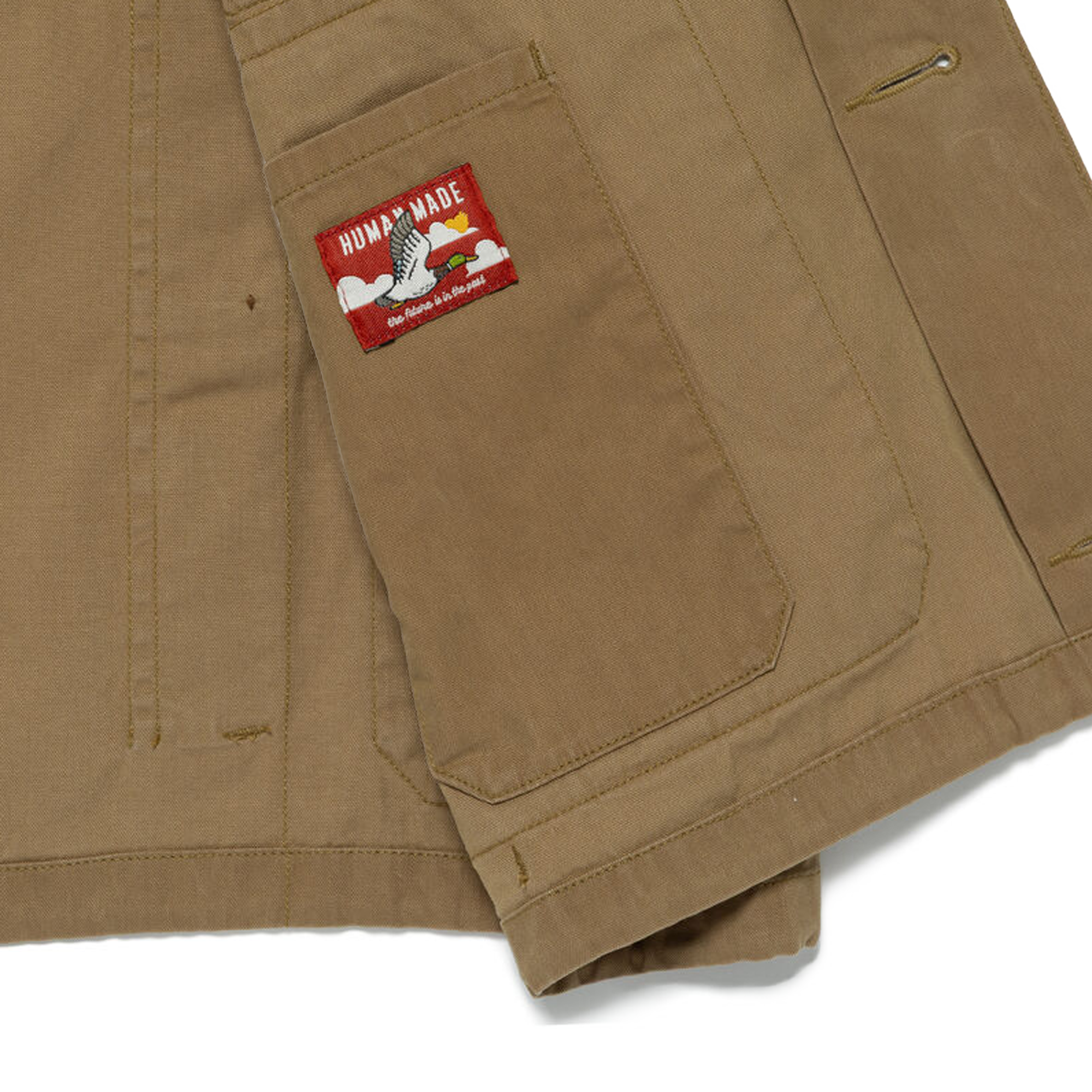 Human Made Hunting Vest Beige HM31JK015