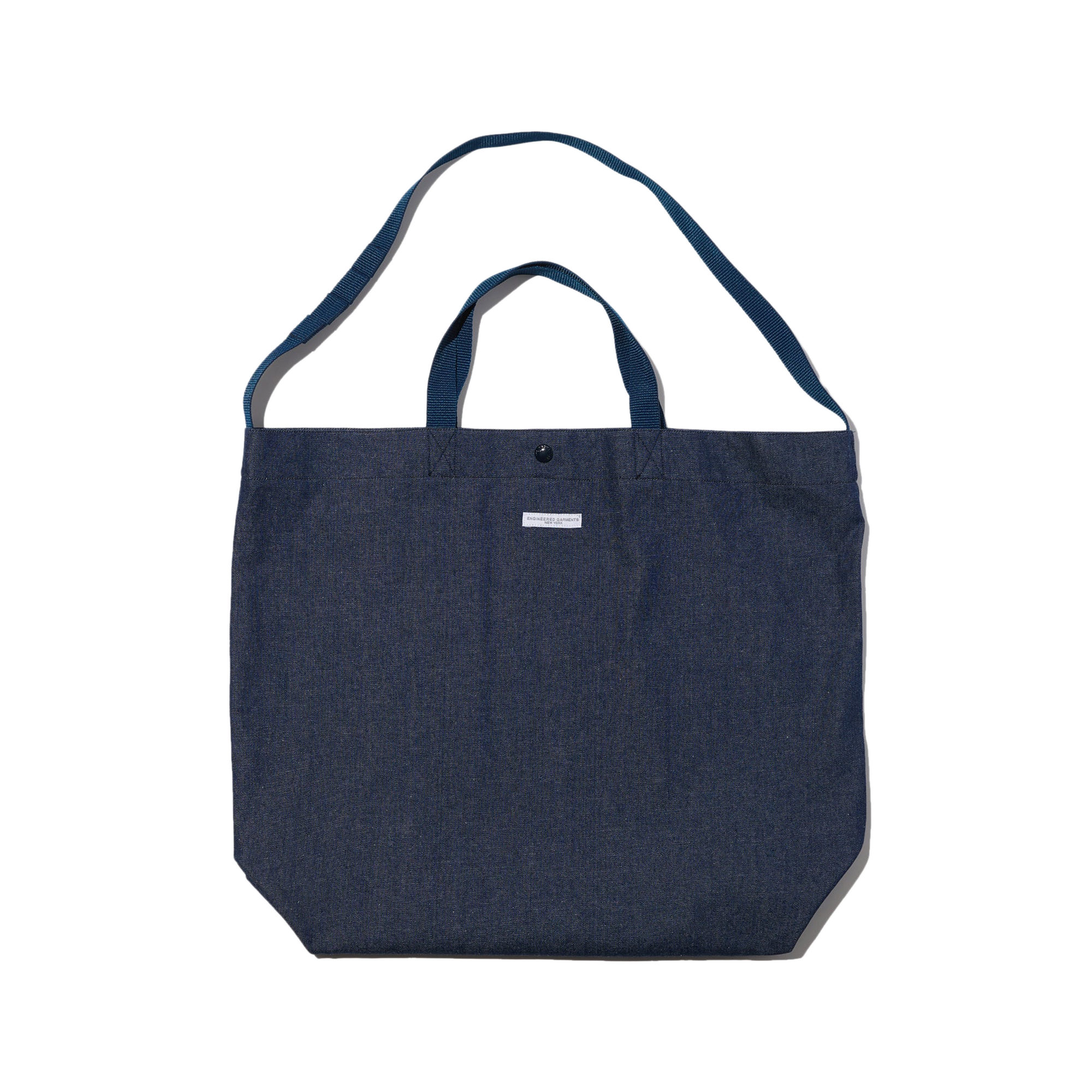 Engineered Garments Carry All Tote Indigo Industrial 8oz Denim