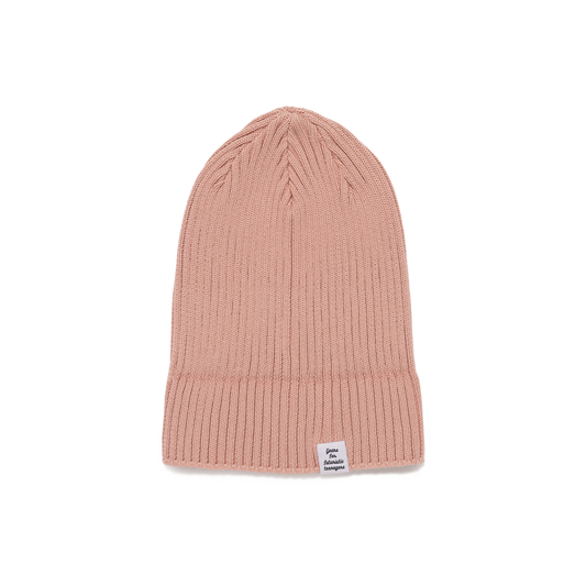 Human Made Cotton Rib Beanie Pink HM31GD107