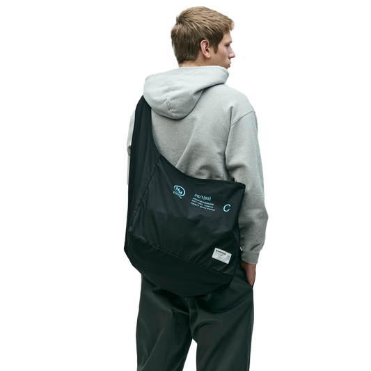 Neighborhood Solid Newspaper Bag Black