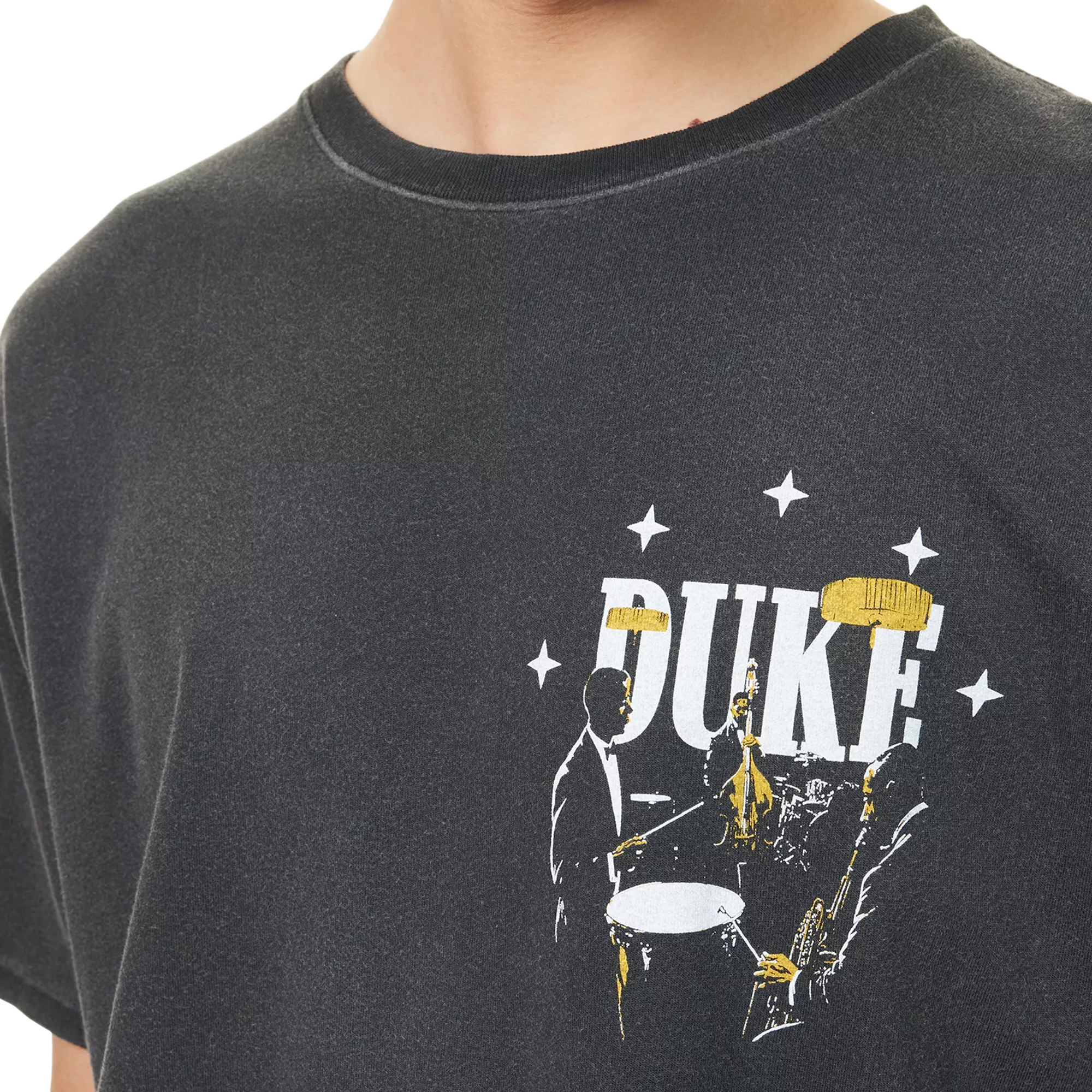 Duke + Dexter Duke Jazz BAND Washed Black T-Shirt