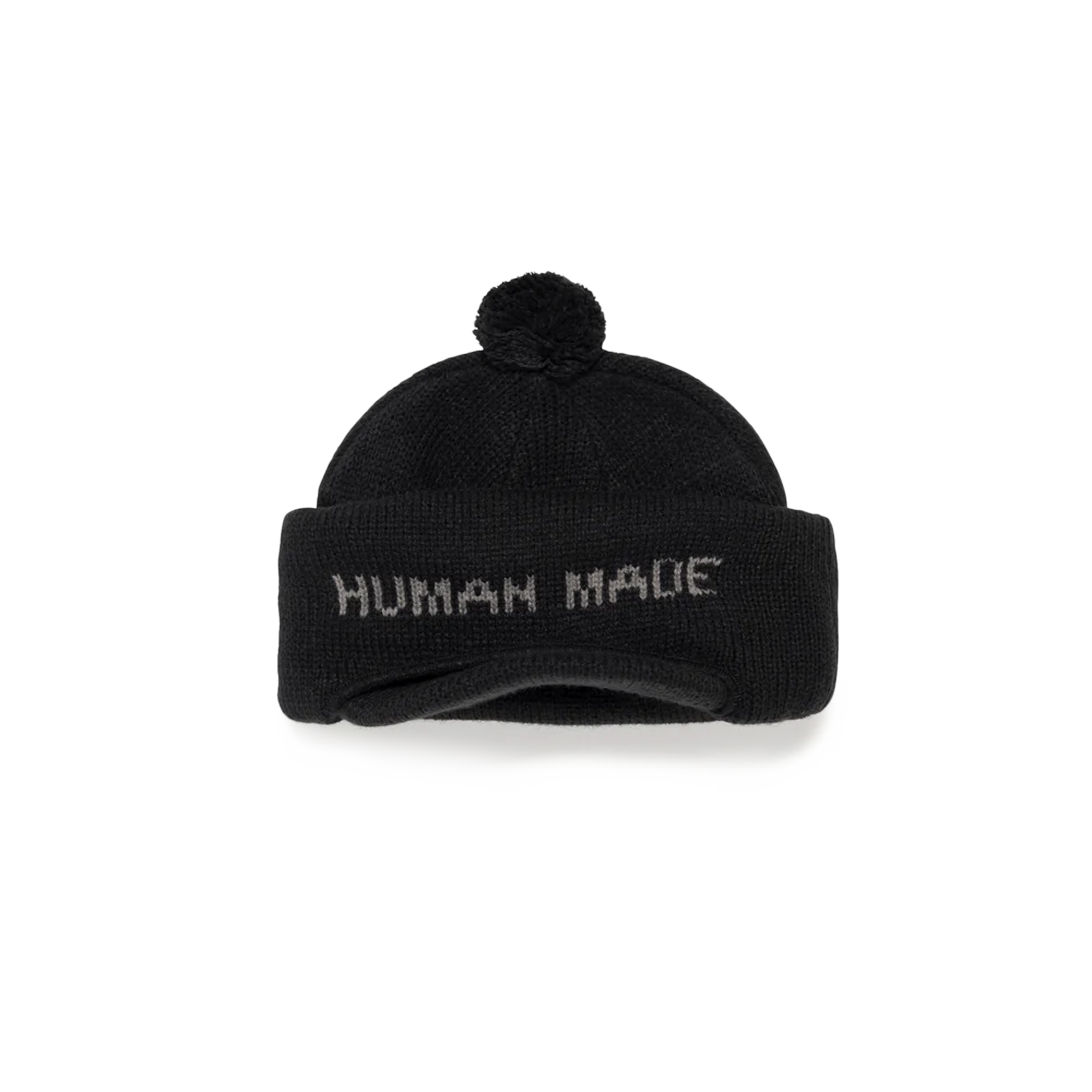 Human Made Balaclava Knit Cap Black HM30GD007