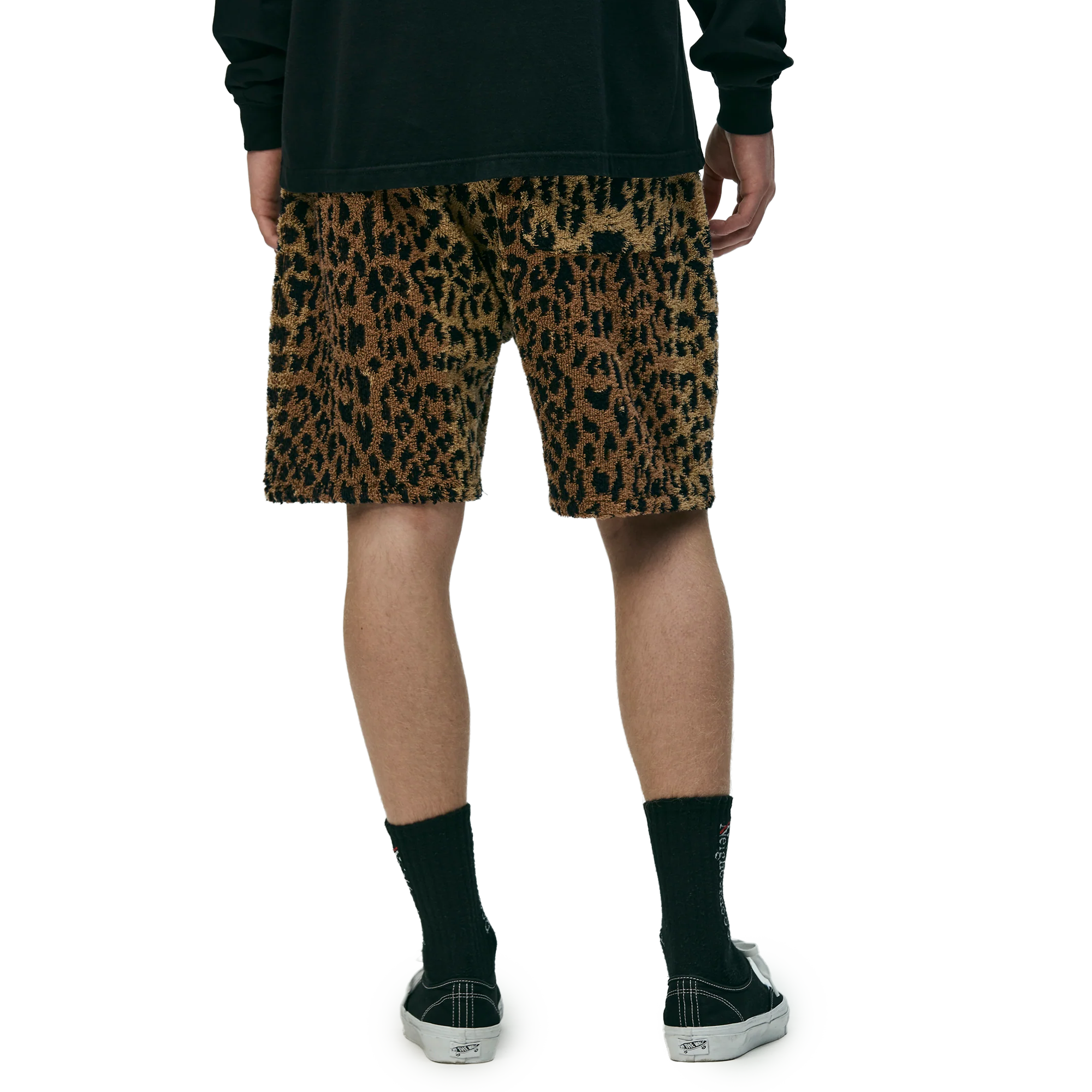 Neighborhood Nh X Hippopotamus Terry Cloth Short Pants Leopard