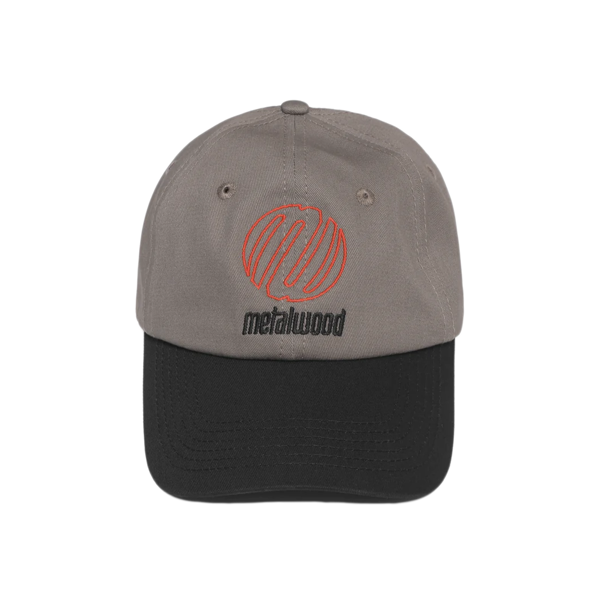 Metalwood Team Logo Dad Hat Grey
