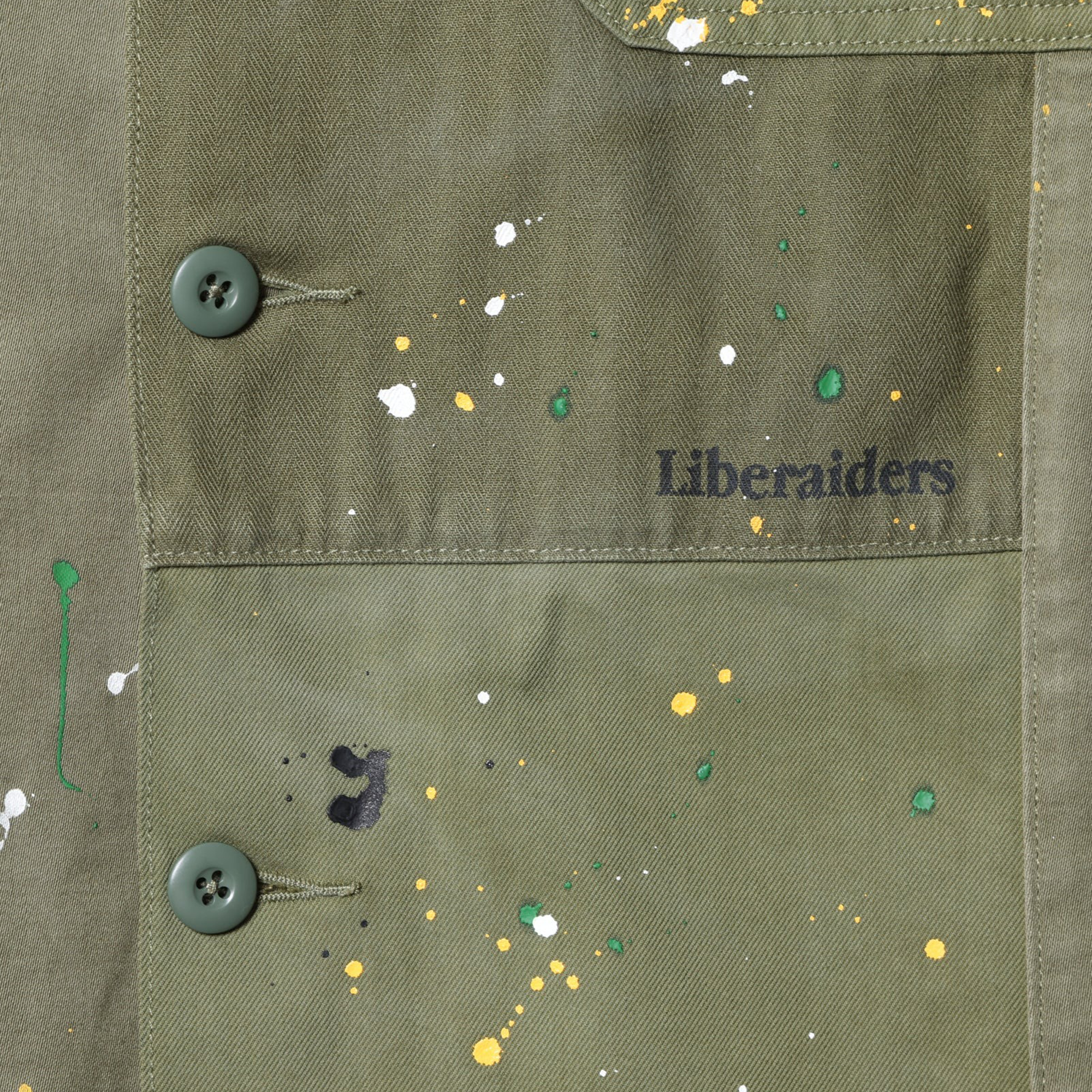 Liberaiders Patchwork BDU Shirt Olive