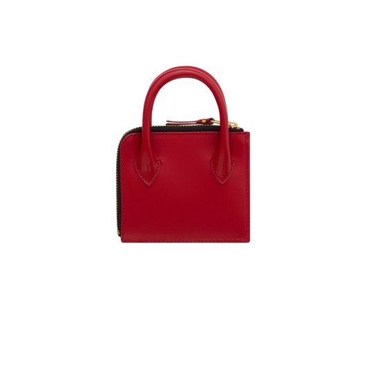 COMME des GARCONS WALLET Classic Line Handles Wallet SA3100HA Red