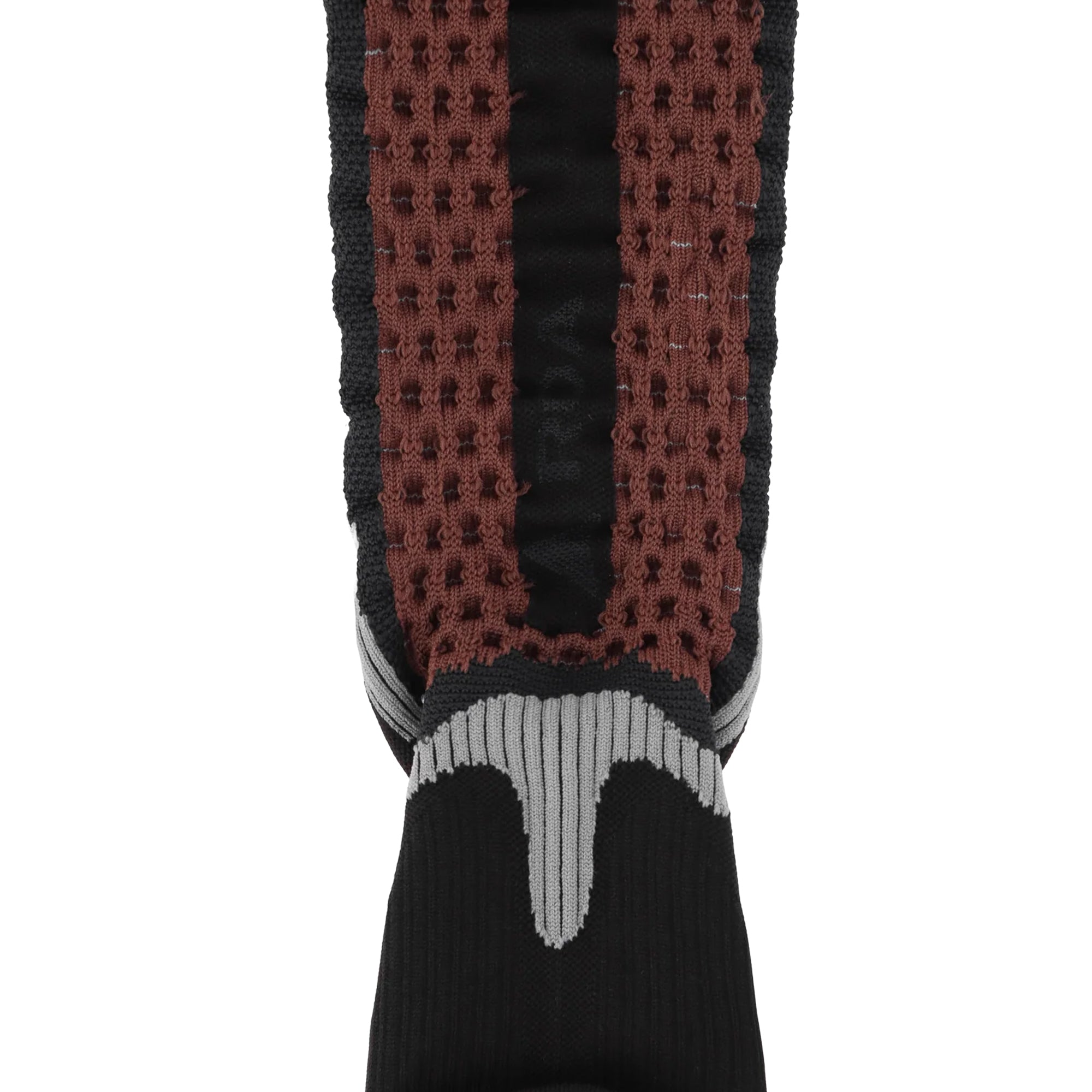 ROA Bones Long Socks Dark Brown FW25