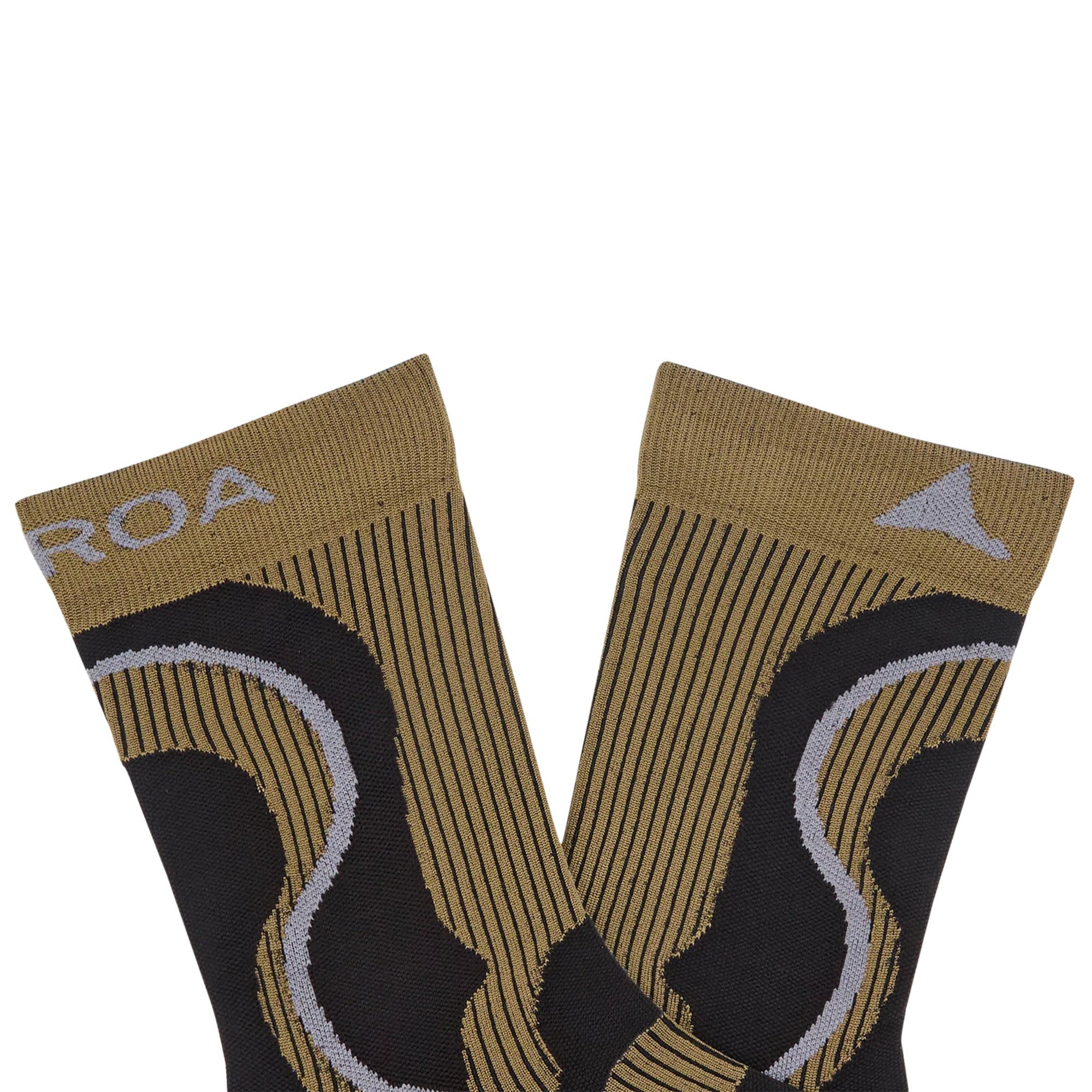 ROA Technical Socks Brown FW25