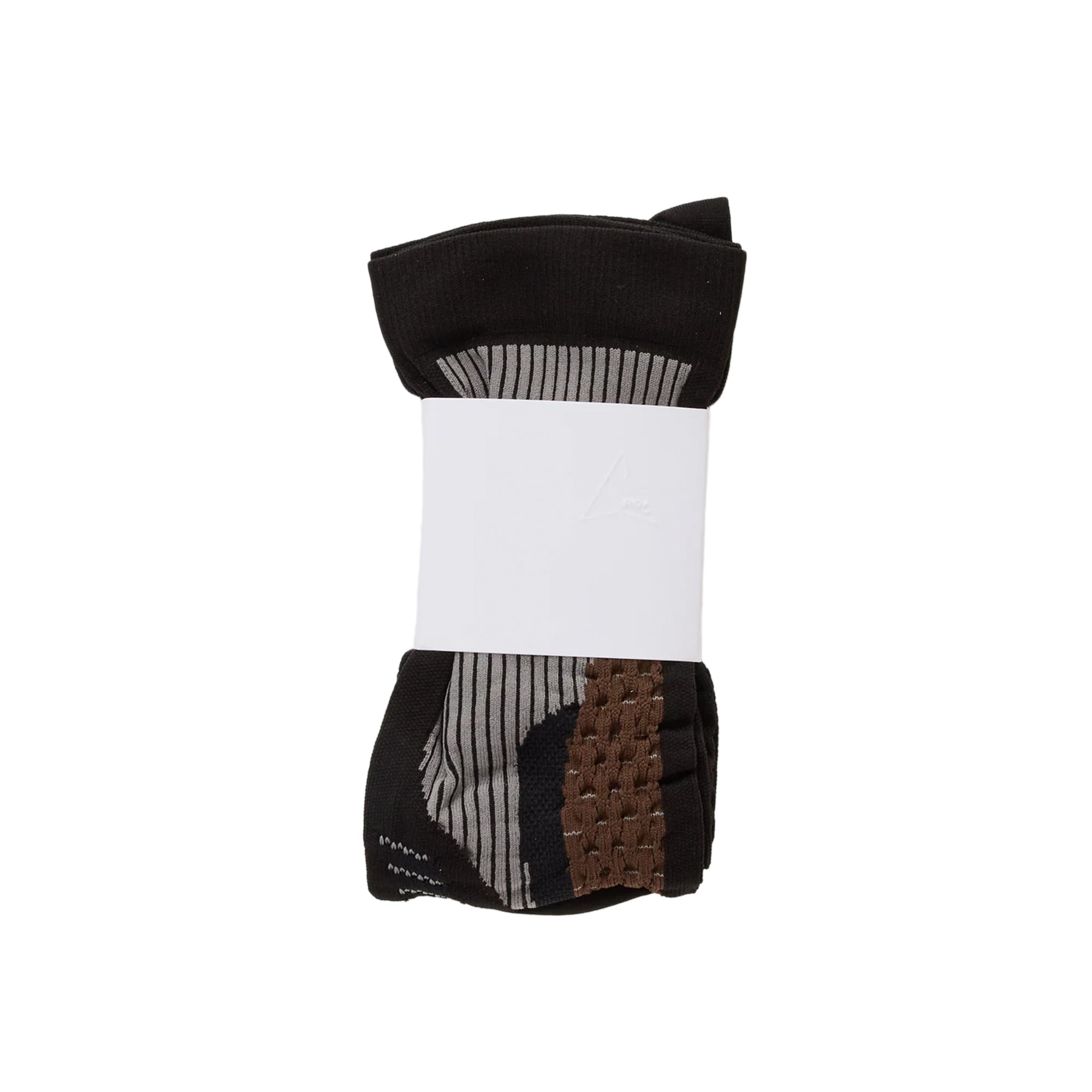 ROA Bones Long Socks Dark Brown FW25