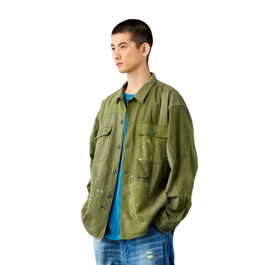 Liberaiders Patchwork BDU Shirt Olive