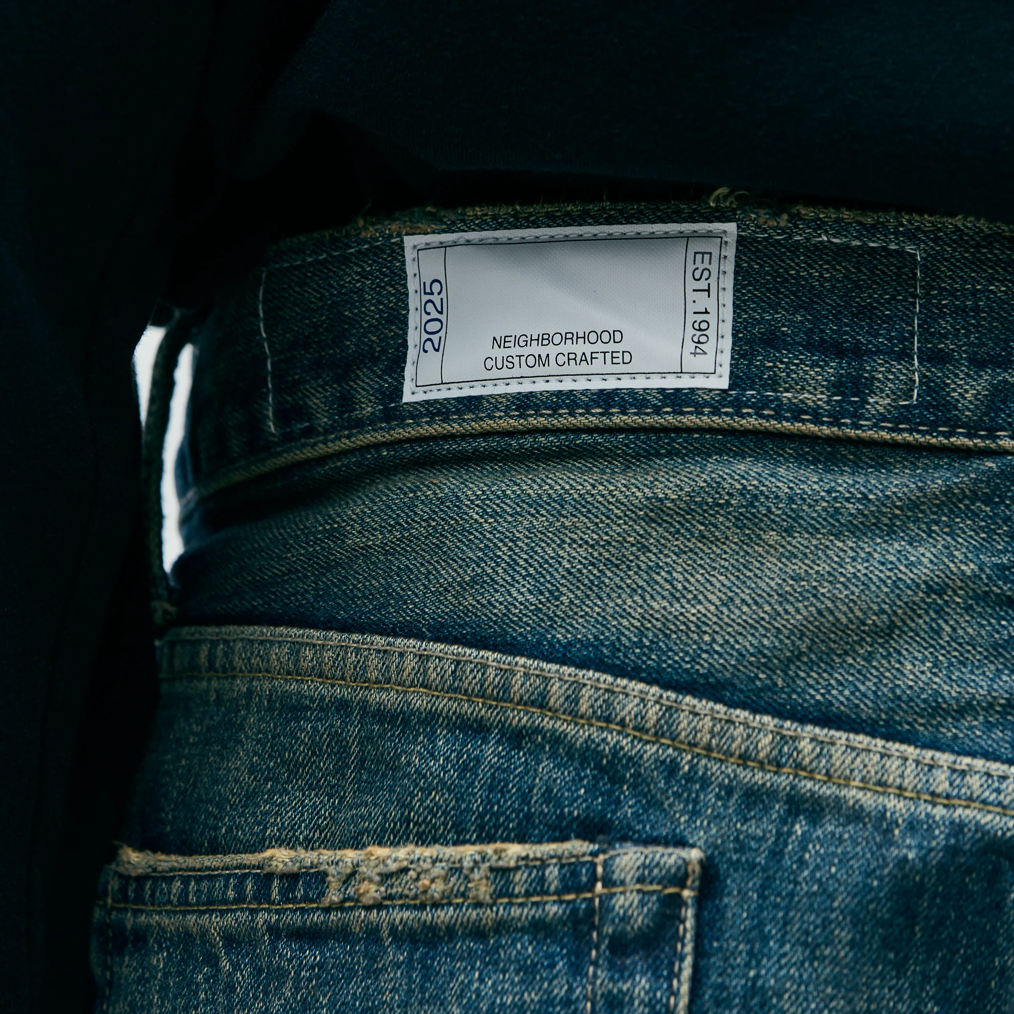 Neighborhood Savage Denim Dp Wide Pants Indigo 252XBNH-PTM07