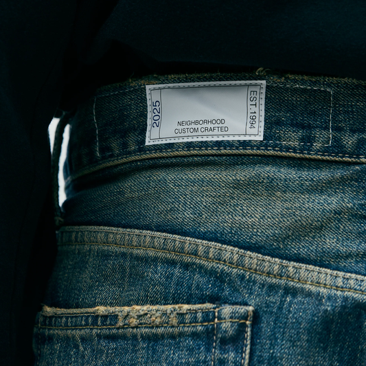 Neighborhood Savage Denim Dp Wide Pants Indigo 252XBNH-PTM07