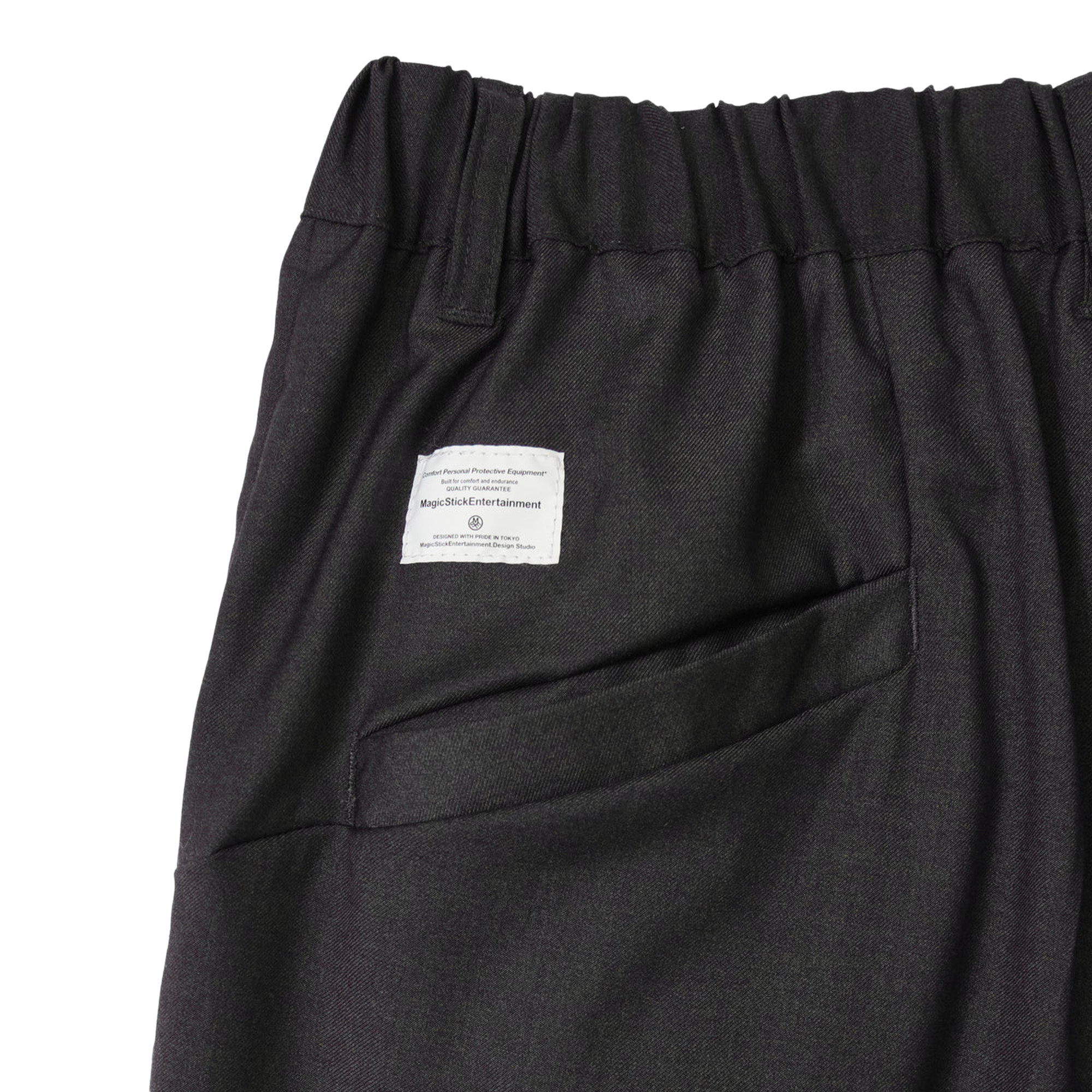 Magic Stick Iikanji 1 Tuck EZ Trousers D.Grey