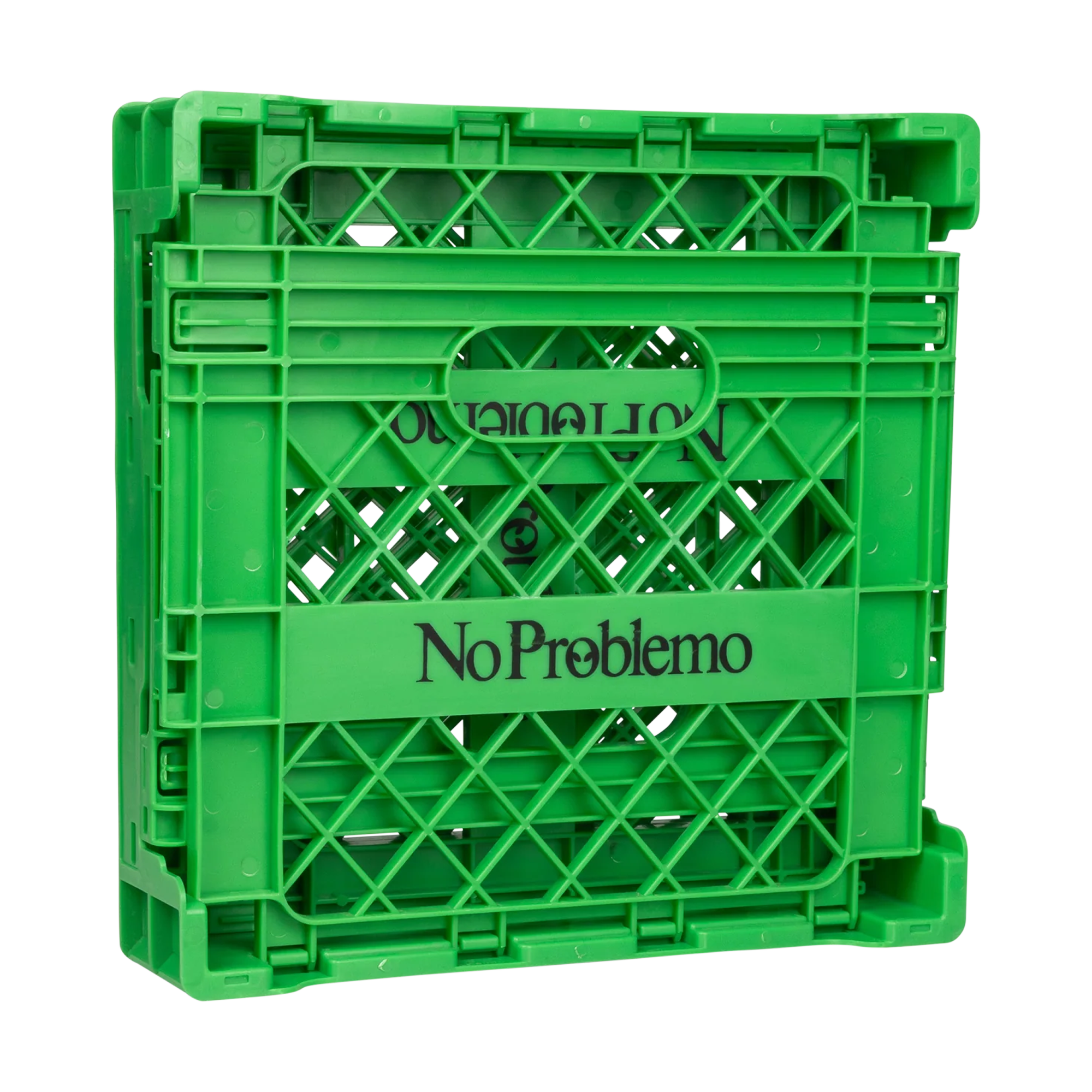 No Problemo Vinyl Crate Green