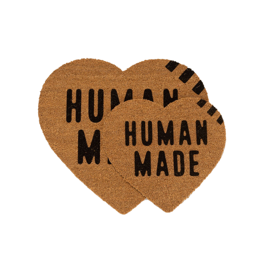 Human Made Heart Rug Small Beige HM31GD091