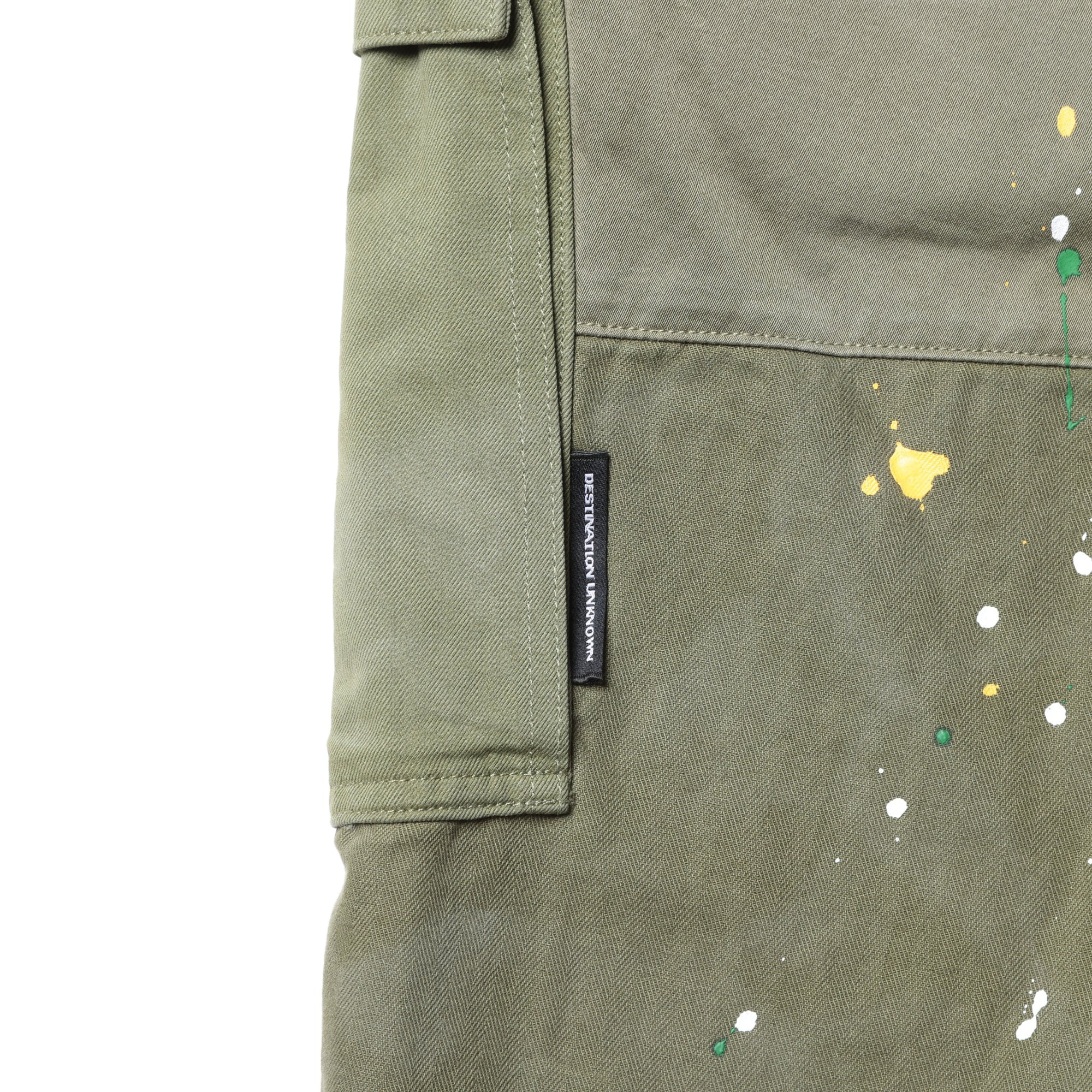 Liberaiders Patchwork BDU Shorts Olive
