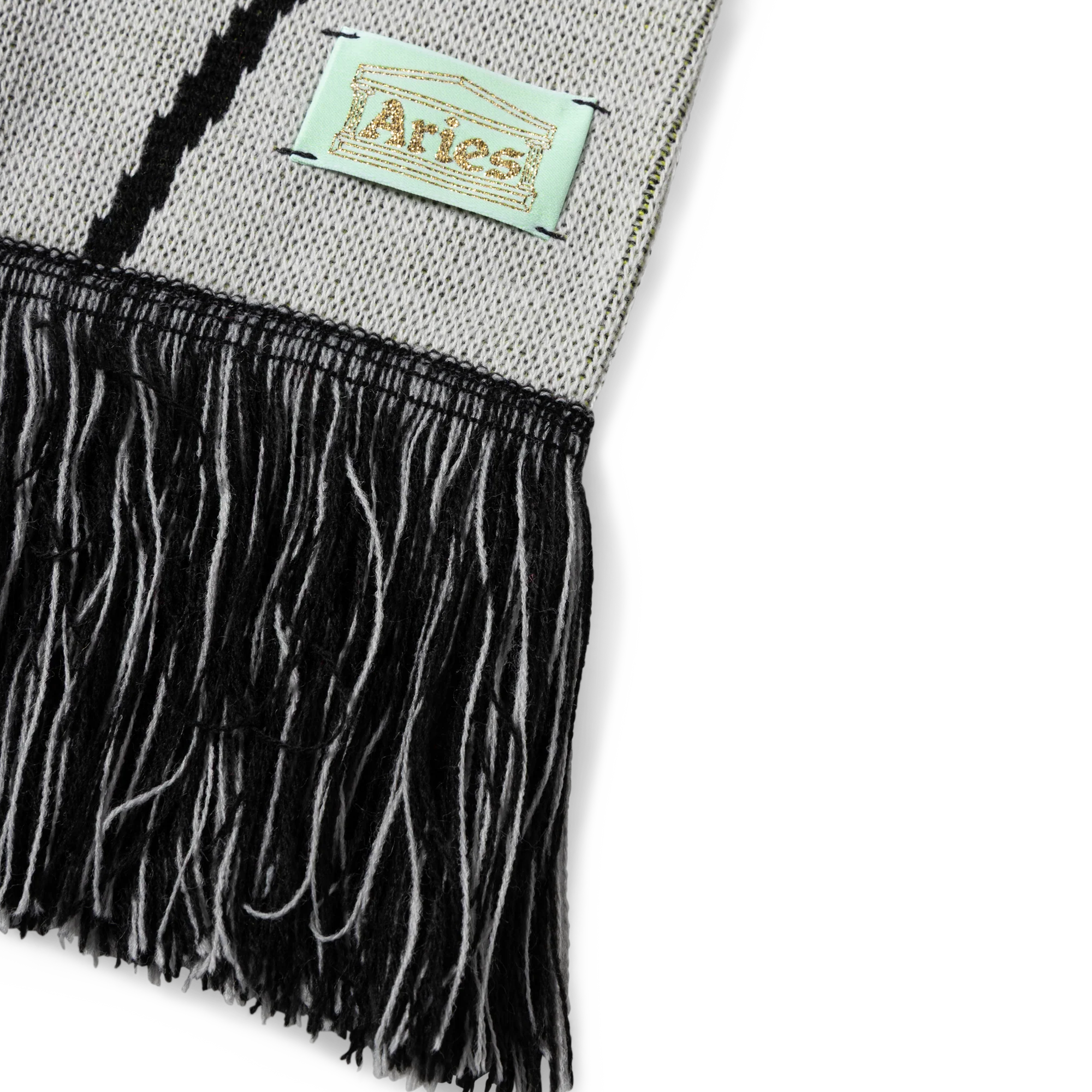 Aries Metal Ariez Arize Scarf Grey