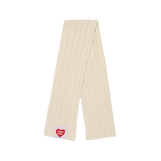 Human Made Hand Knit Muffler White HM30GD009