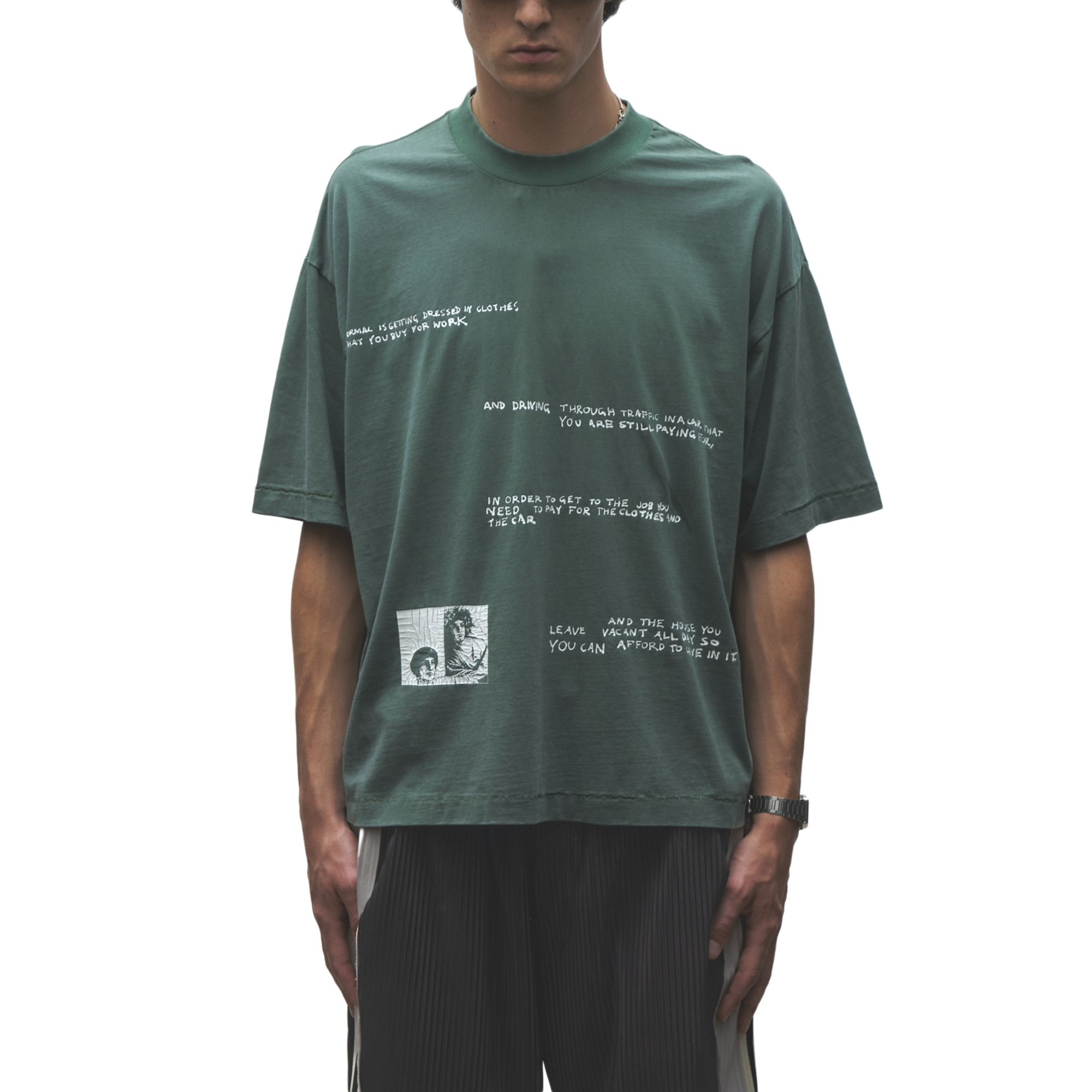 Jungles Jungles Normality T-Shirt Vintage Green