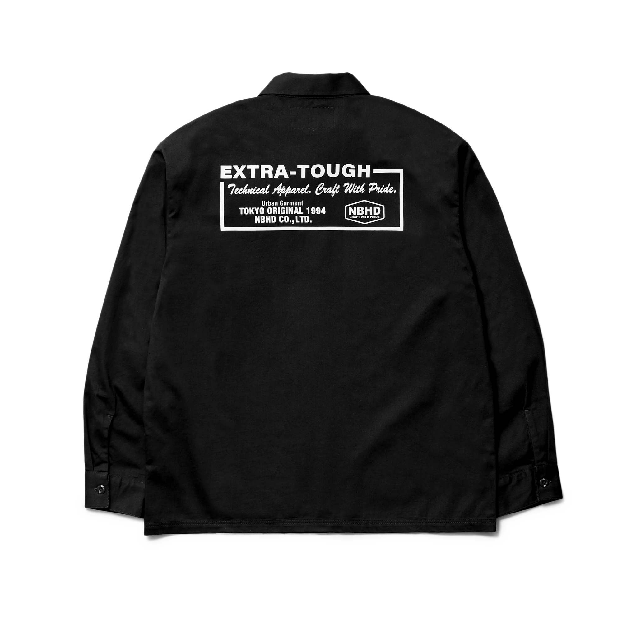 Neighborhood Classic Work Shirt L/S -2 Black