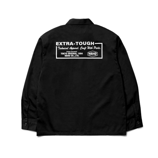 Neighborhood Classic Work Shirt L/S -2 Black