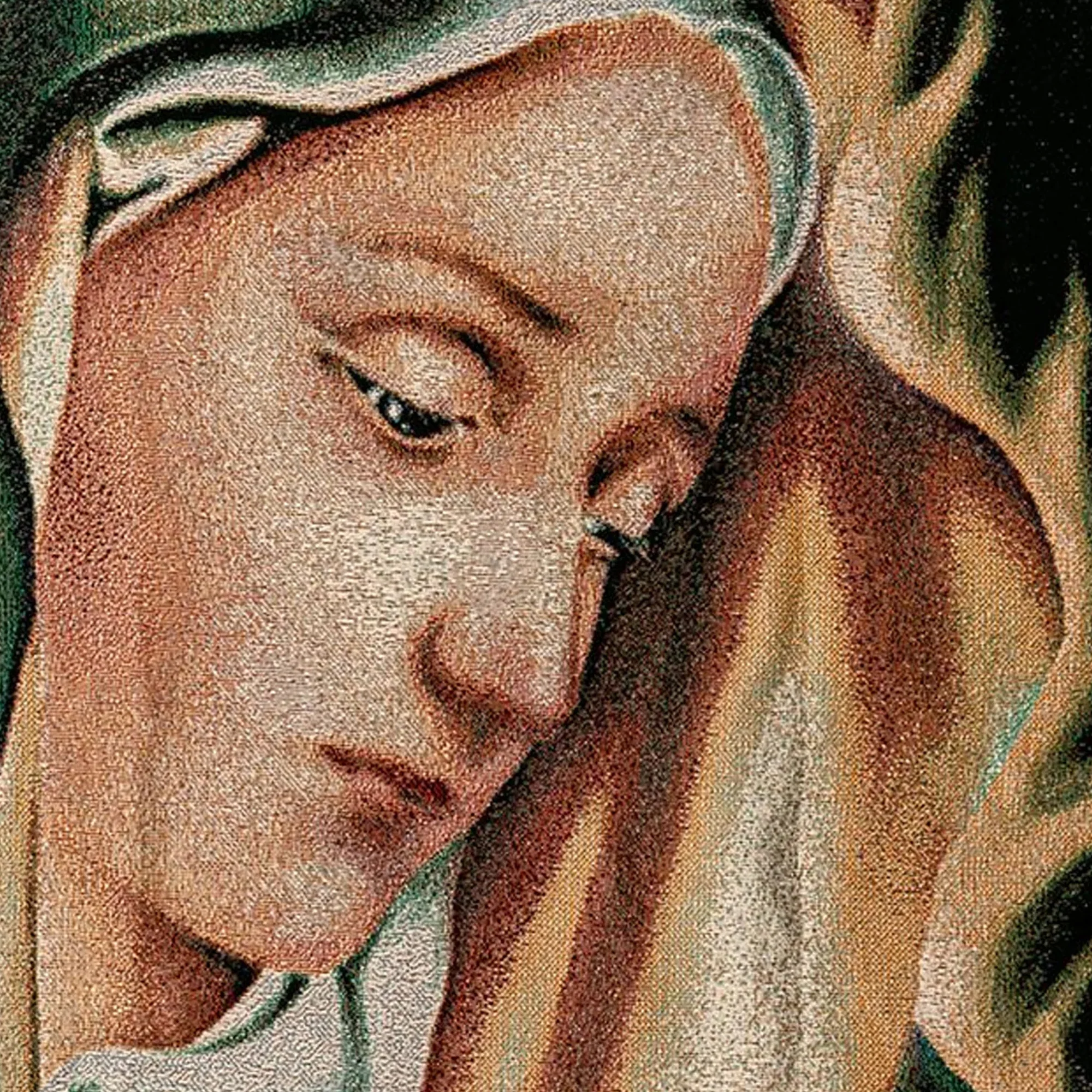 Born x Raised Guadalupe Blanket Black