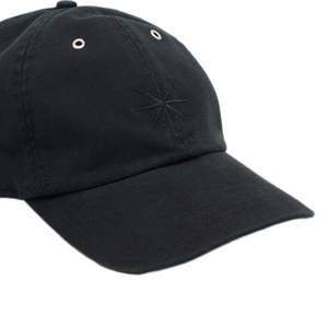 Pseushi Ball Cap Washed Black
