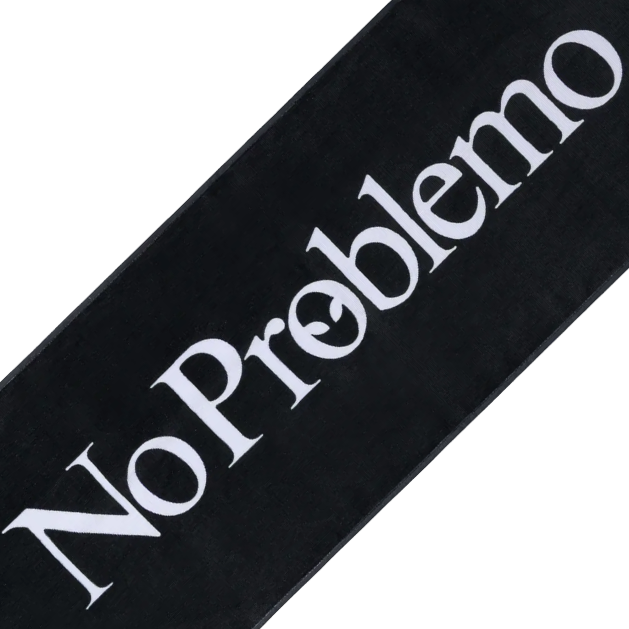 No Problemo Stage Towel Black