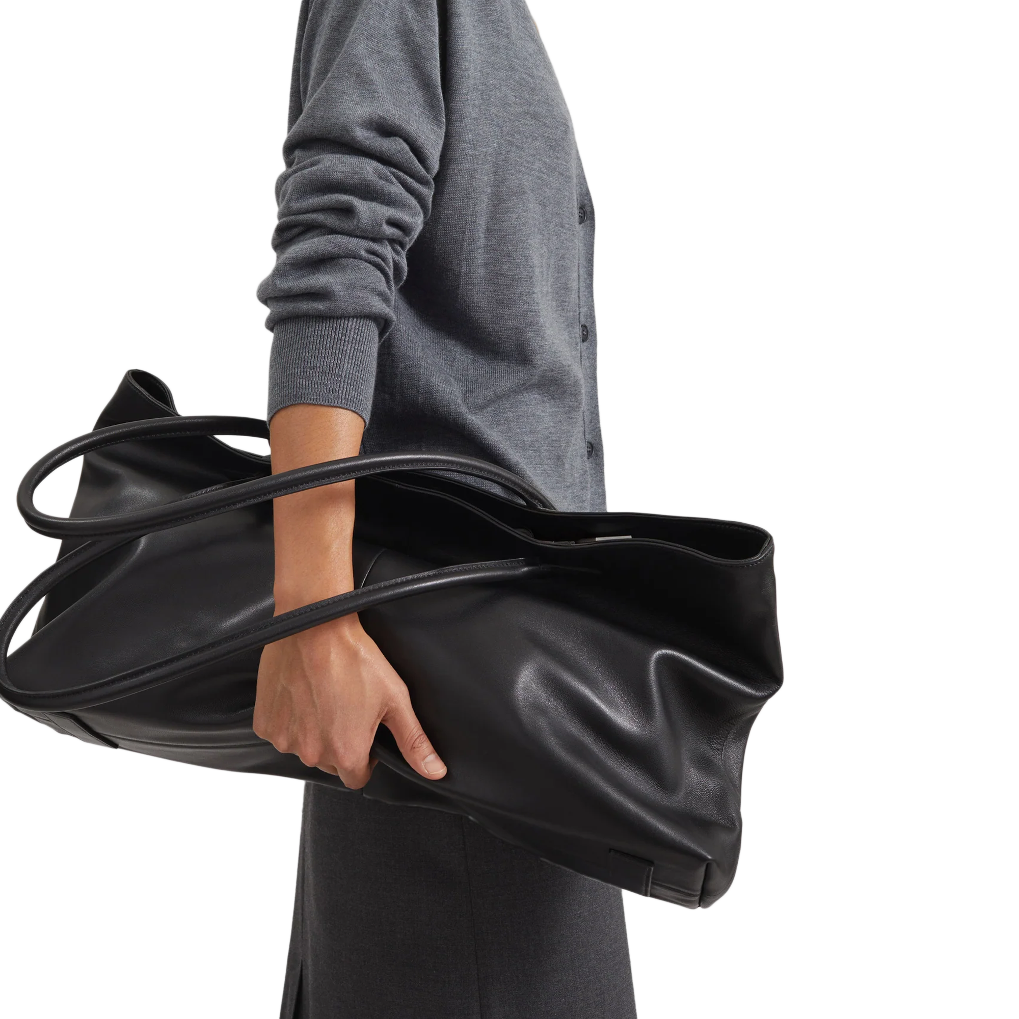 Low Classic Women's Haricot Bag Leather Black