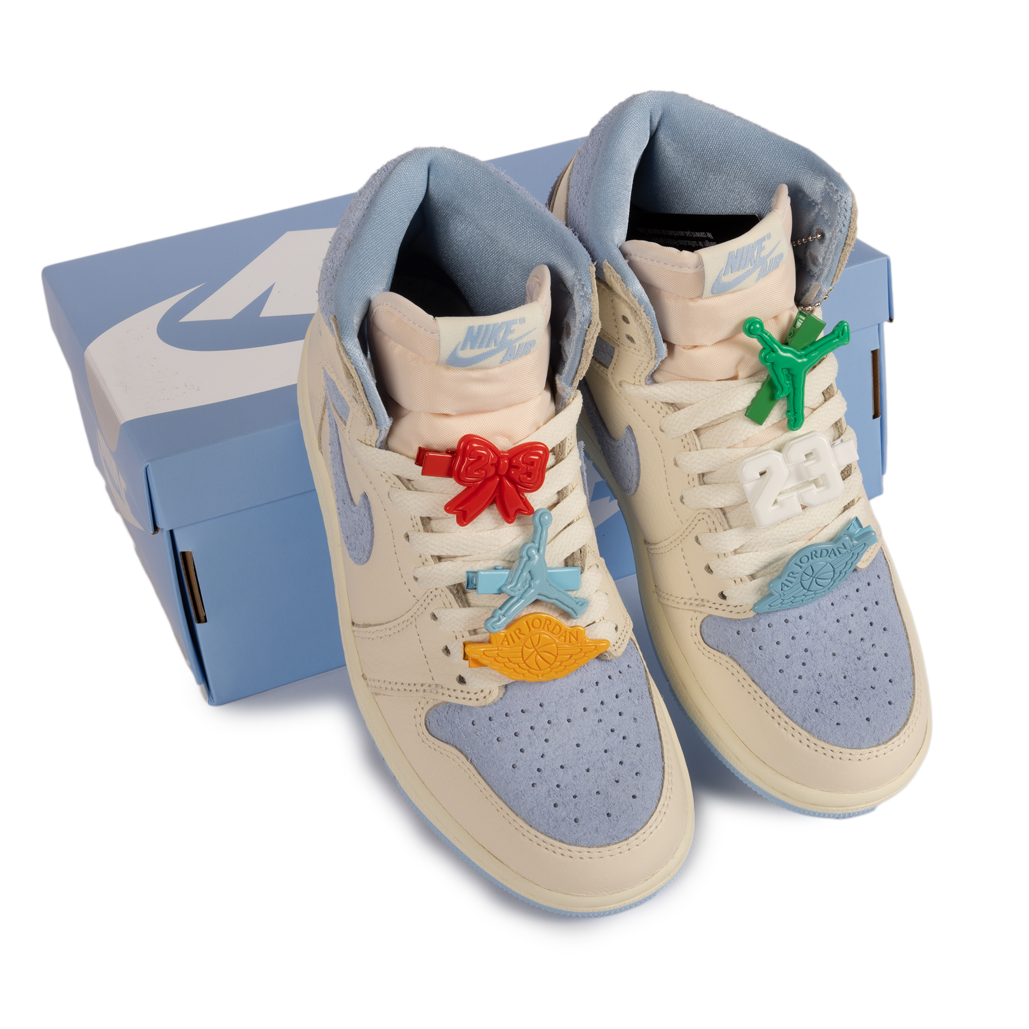 Nike Air Jordan 1 Women's High OG Pale Ivory/Psychic Blue FD2596-102