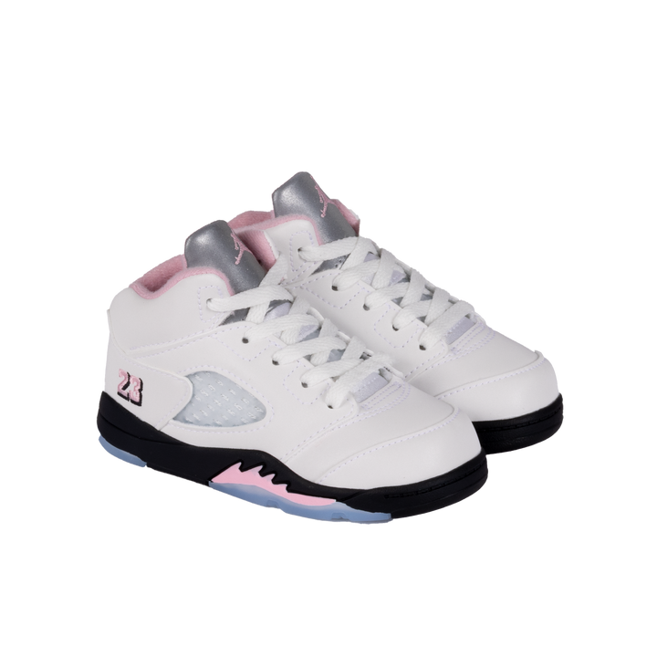 Nike Air Jordan 5 Retro OG (TD) White/Med Soft Pink/Black HQ7981-102