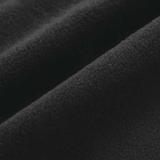 and wander Fleece Base Long Sleeve Shirt Black