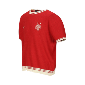 Andersson Bell Football Short Sleeve Sweater Red ATB1285M