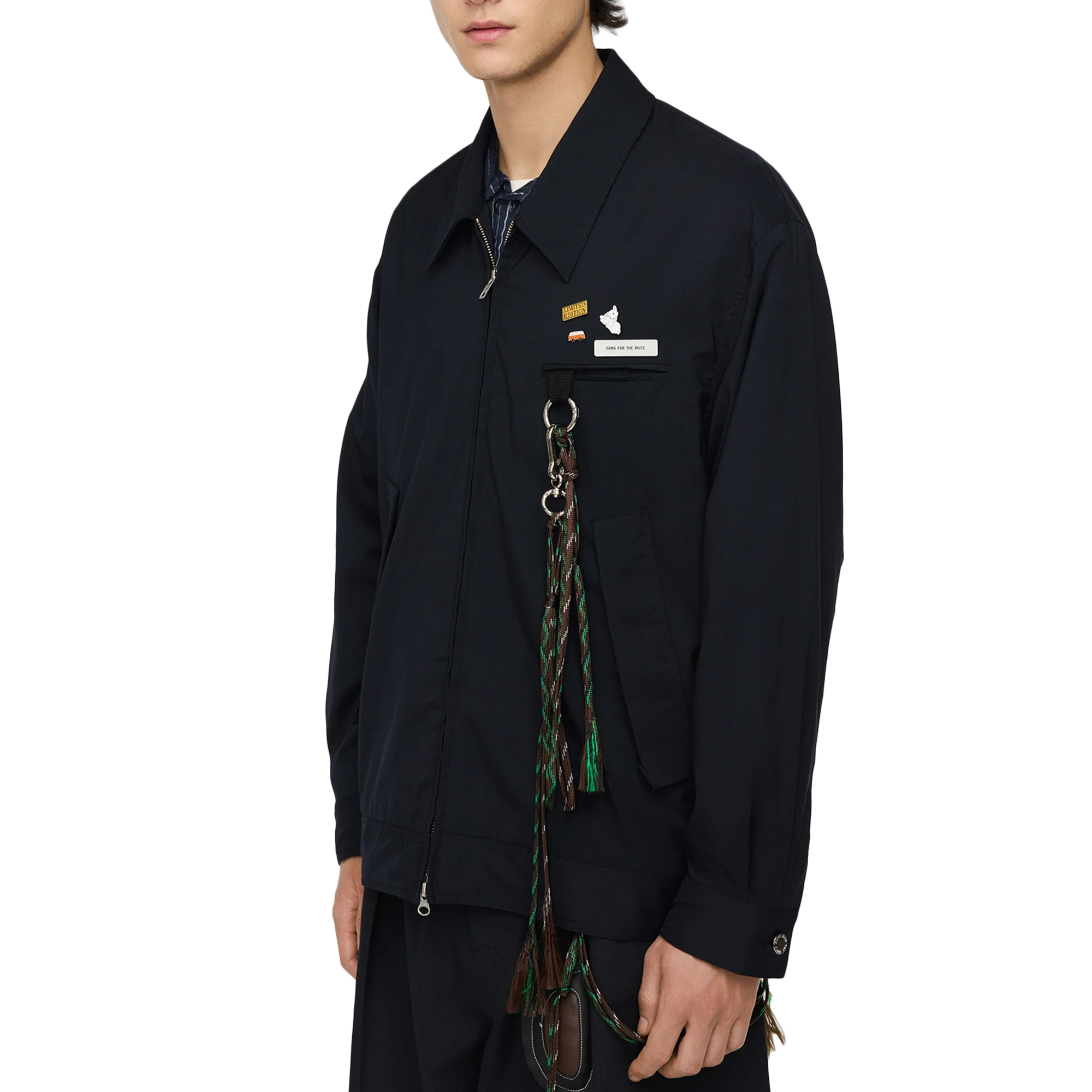 Song For The Mute Coach Jacket Navy