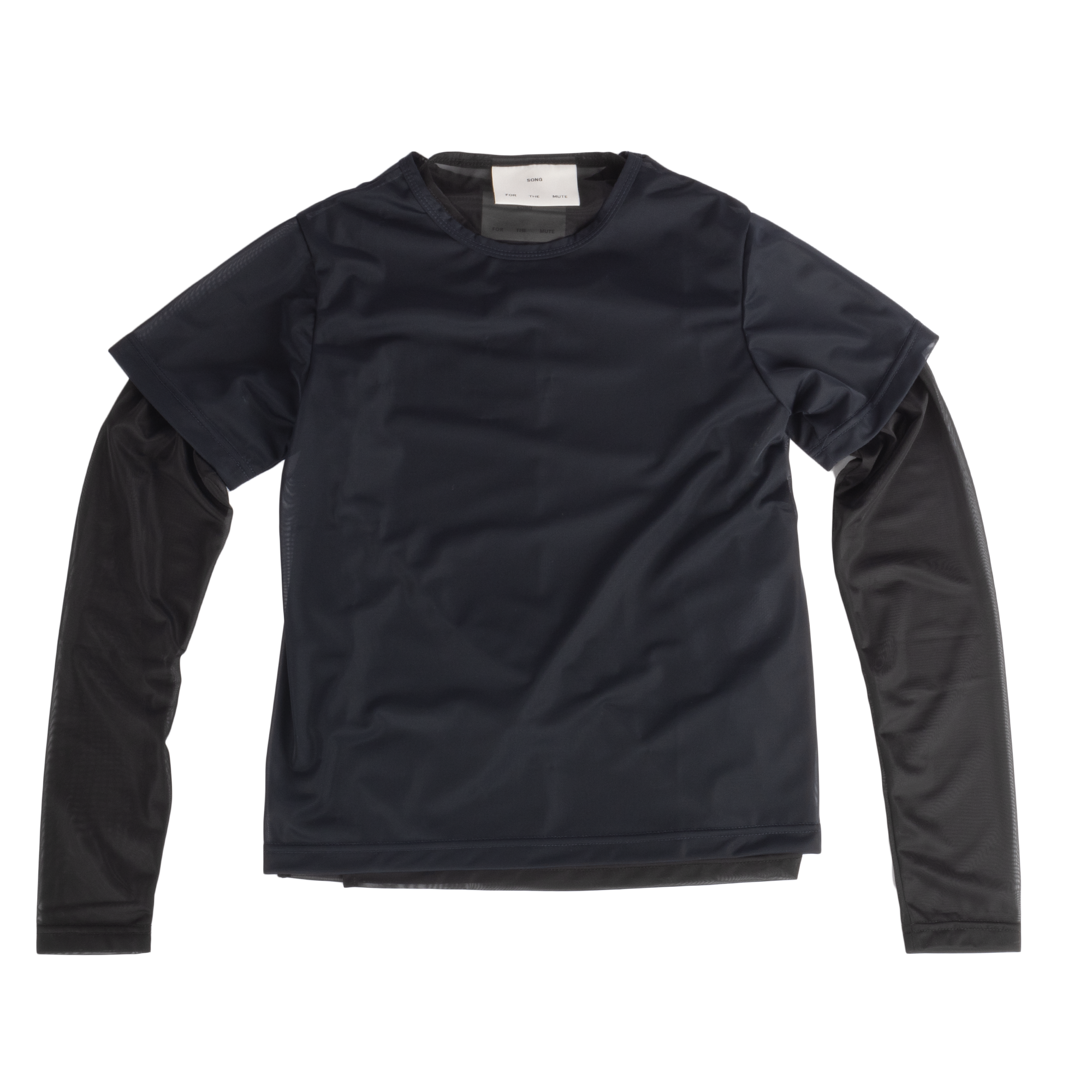 Song For The Mute Women's Fitted Long Sleeve Black
