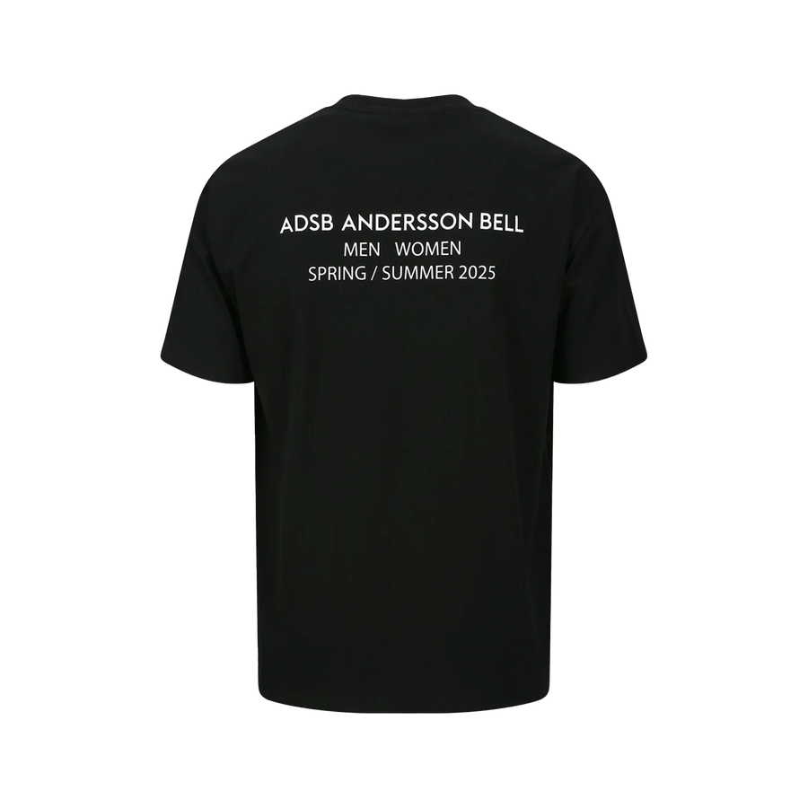 Andersson Bell Gas Station Logo T-Shirts Black ATB1289M