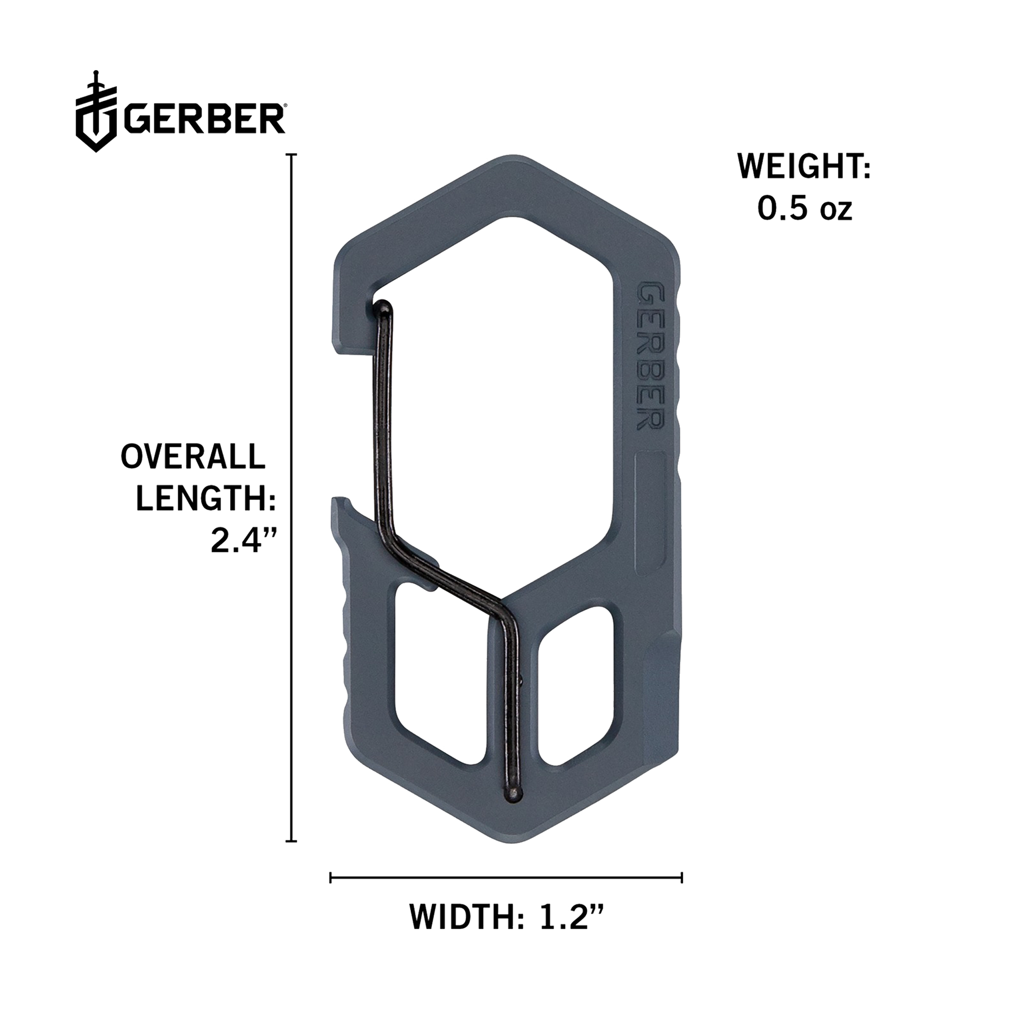 Gerber Carabiner Urban Blue