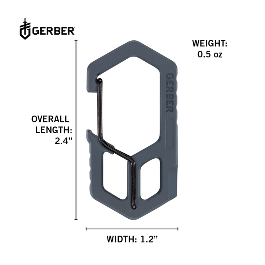 Gerber Carabiner Urban Blue