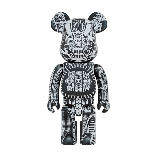 Medicom Toy BE@RBRICK H.R Giger Black Chrome 1000%