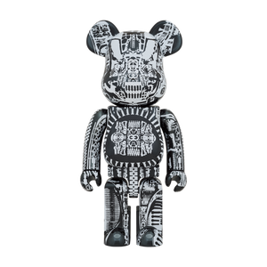 Medicom Toy BE@RBRICK H.R Giger Black Chrome 1000%