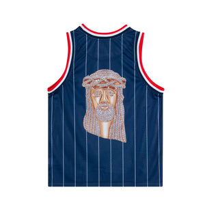 For The Homies Homees Mesh Jersey Navy